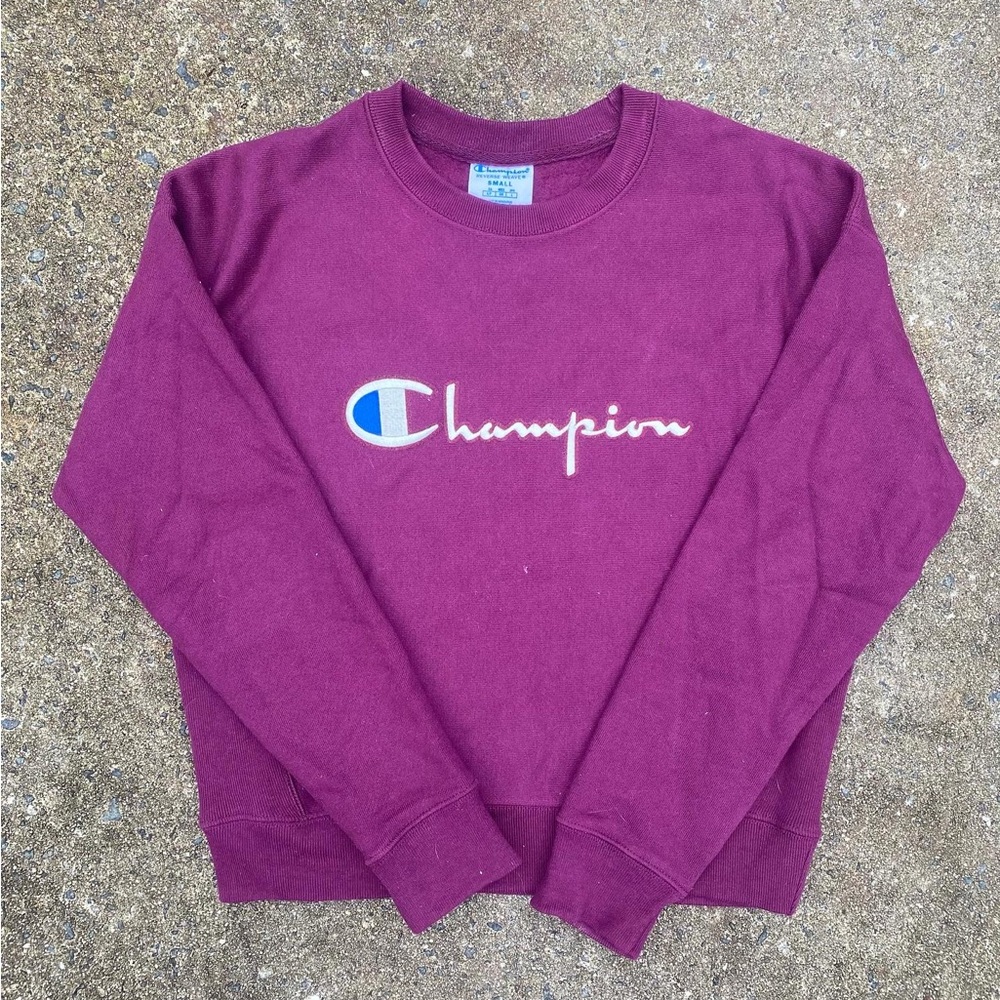 Champion vintage embroidered crewneck